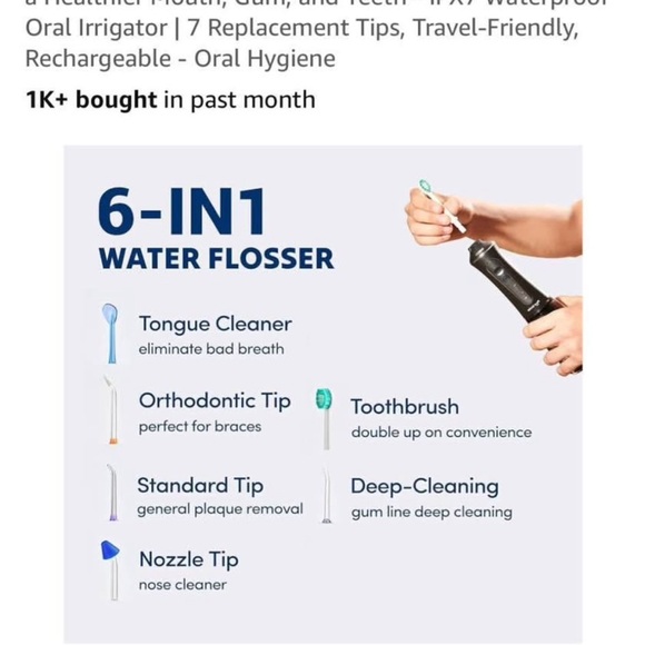 Flossing Toothbrush - NEW - Picture 4 of 4